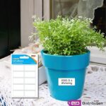 Lables Self-Adhesive (19x38mm) White Rectangle Labels -70 Labels Self-Adhesive, Writable, Easy Peel-Off, 19x38mm - Ideal for Addressing, Organizing, and Office Use - Image 6