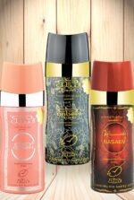 Nabeel Deodorant 'Touch Me' Body Spray Range150 ml (Pack of 3)
