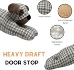 Draught Excluder for Door Animal Cushion- 85cm Long- Beige Dog - Image 3