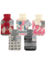 Knitted Hot Water Bottle | 5 Designs