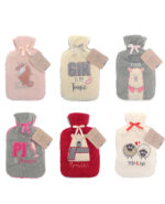 Sherpa Fleece Hot Water Bottle | 6 Covers