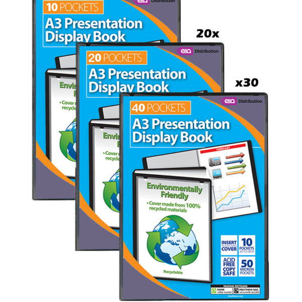A3 Presentation Display Book