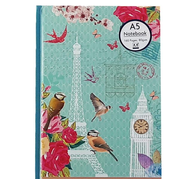 A5 Hardback Notebook Vintage