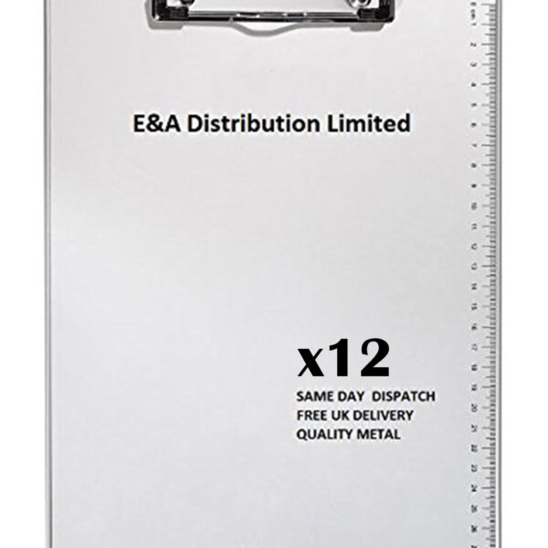 A4 Aluminium Clipboard With Rulings