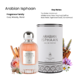 Arabian Isphaan 100ml Perfume for women and men UNISEX Woody and Floral - Image 2