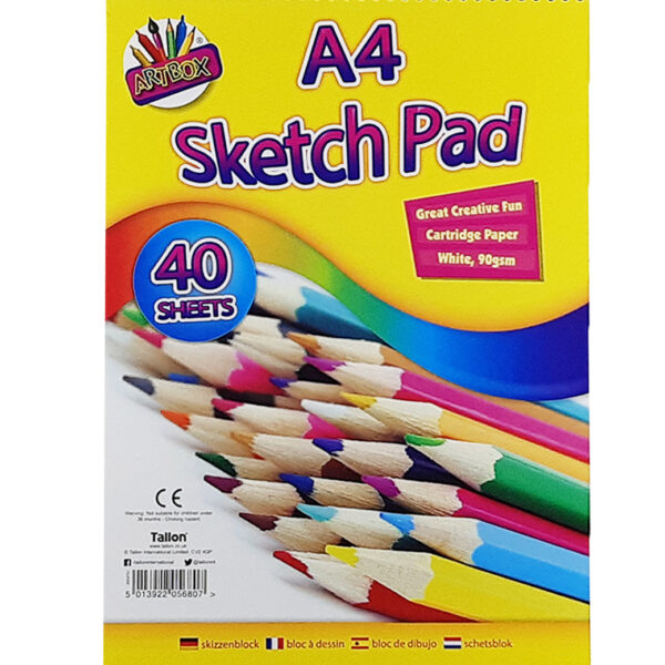 Artbox Sketch Pad 40 Sheets