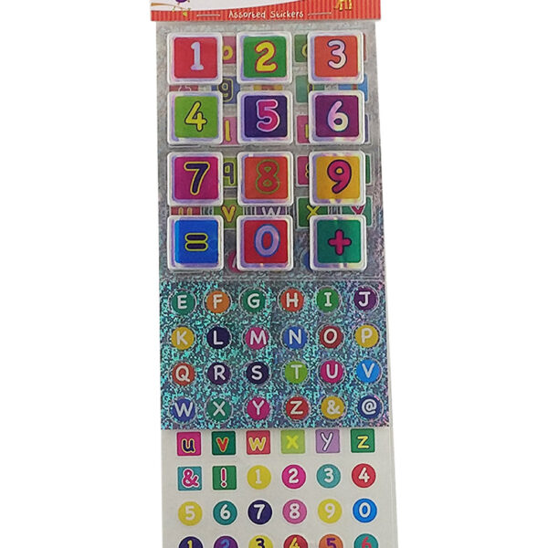 Maths and English Stickers