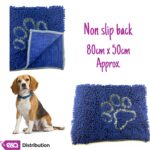 E&A MICROFIBRE SUPER ABSORBENT NOODLE MAT with non slip back FOR PETS 80x50 cm - Image 6