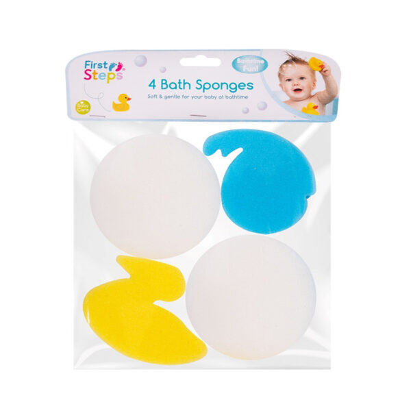 Baby Bath Wash Sponge - duck & whale | Baby Bathing
