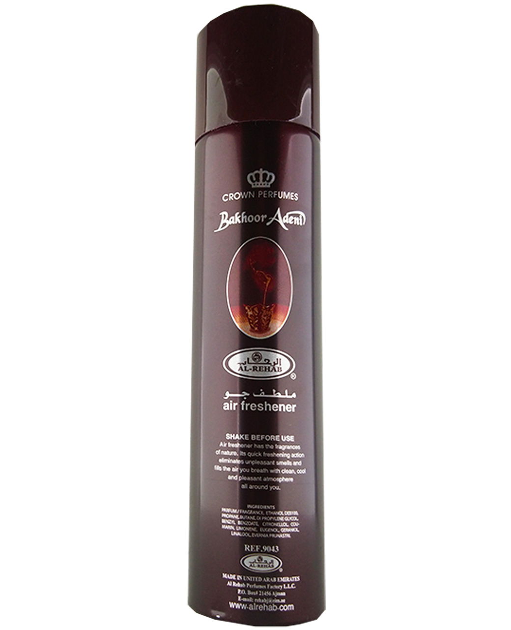 Bakhoor-Ademi-01.jpg Air Freshener | Bakhoor Adeni 300ml by Al Rehab - Image 1