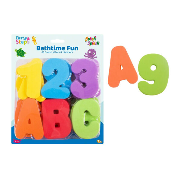 Toys | Baby Bath Foam Letters from E&A Distribution Limited