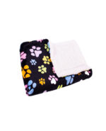 Black Sherpa Pet Blanket | Pet Beds & Carriers - Image 2