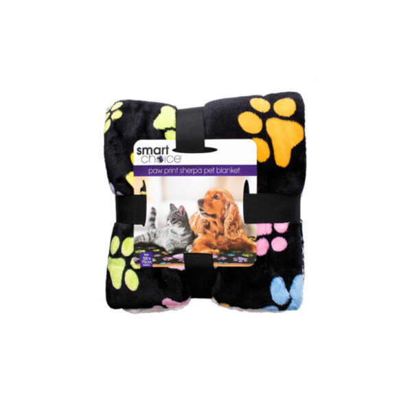 Black Sherpa Pet Blanket | Pet Beds & Carriers