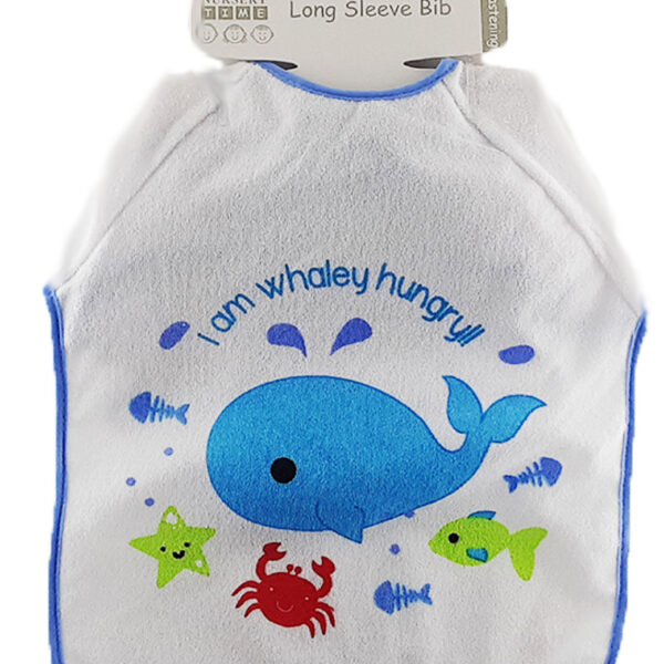 Long Sleeve Bib Whale