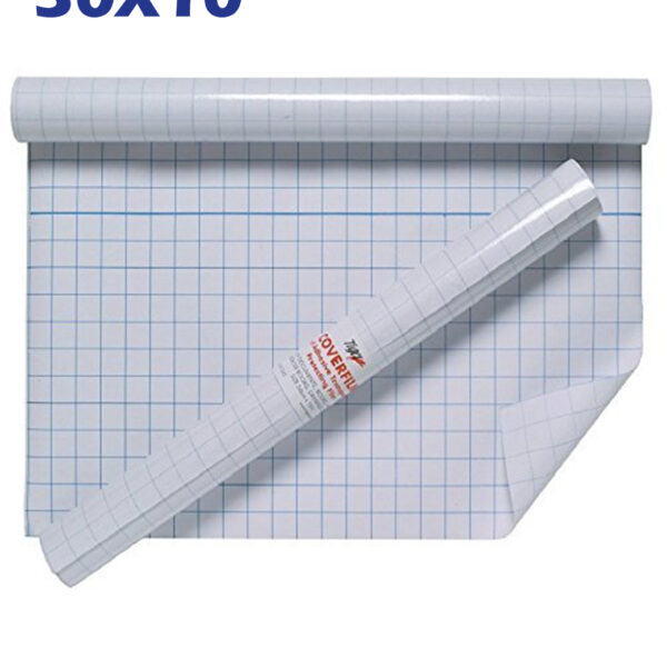 30 x 10 Plastic Sticky Book Cover