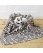Fleece Pet Blanket by Pooch 120x120cm | 2 colours - Image 4