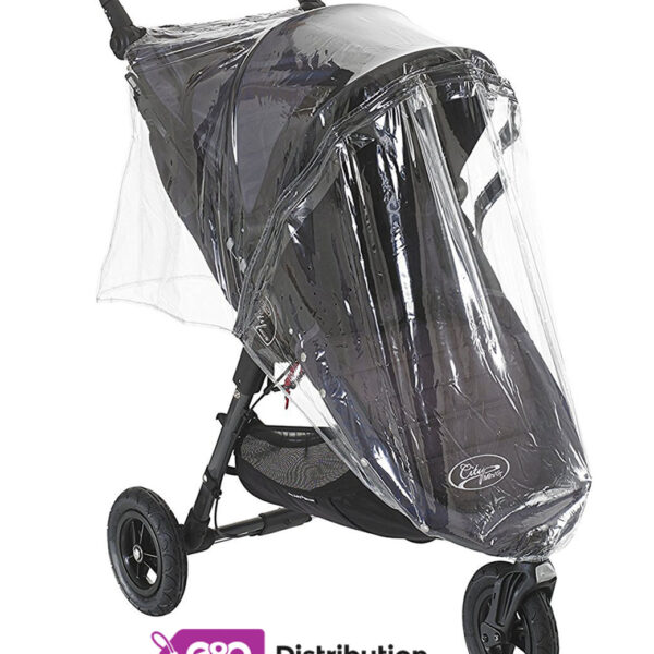 City Mini Single Pushchair Rain Cover