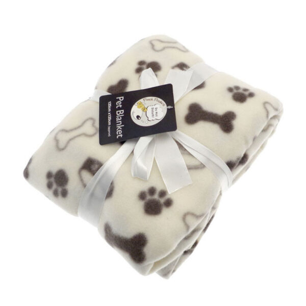Fleece Pet Blanket by Pooch 120x120cm | 2 colours