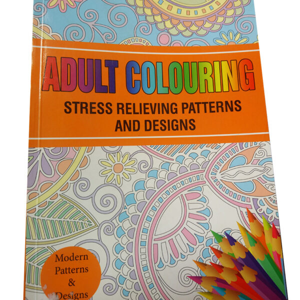 Adult Colouring Stress Relieving Patterns and Design