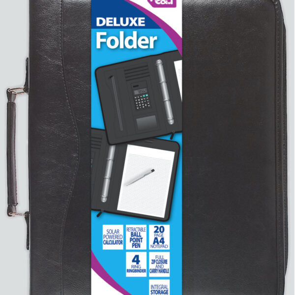 Deluxe Folder | including Pen, Pad & Calculator
