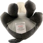 Schnauzer Dog Novelty Doorstop - Grey Herringbone - Image 5