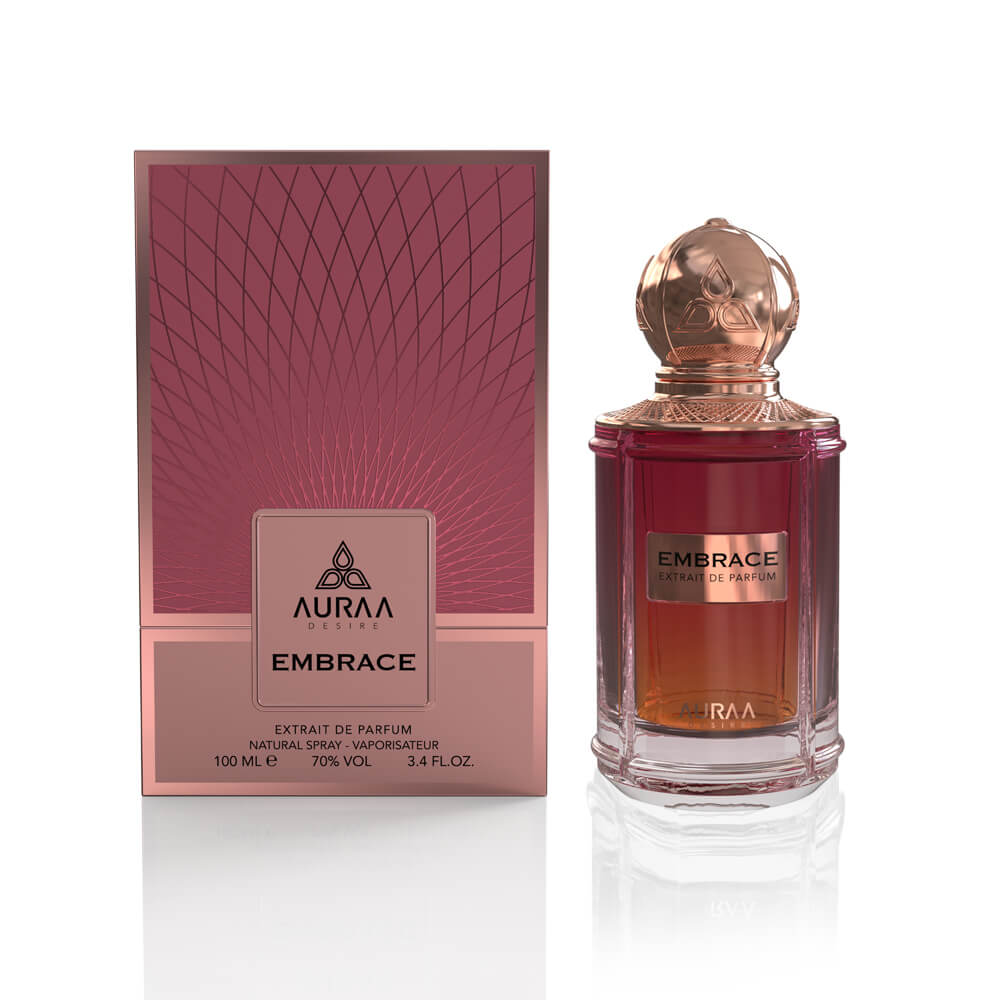 EMBARACE-BOX-BOTTLE-1.jpg Embrace Extrait de Parfum 100ml For Her Auraa Desire Inspired by Epic Woman Amouage - Image 1