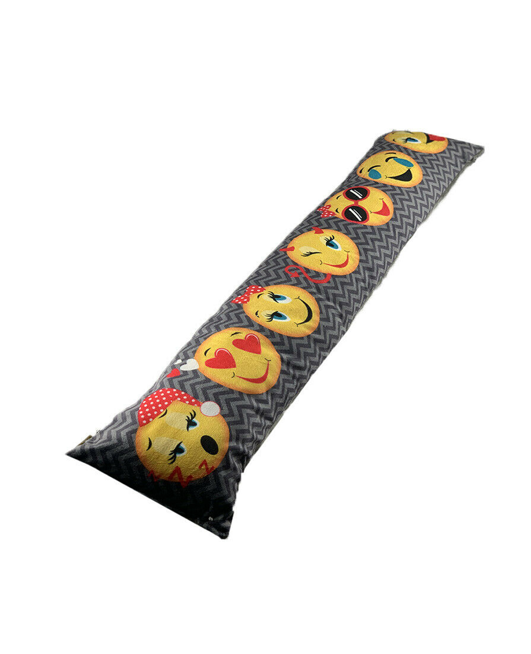 Emoji-Velvet-Cushion-Draught-Door-Excluder-funky-draught-excluder-velvet-draught-excluder-draught-excluder-cushion-3.jpg Emoji Cushion | Door Stop & Draught Excluder - Image 1