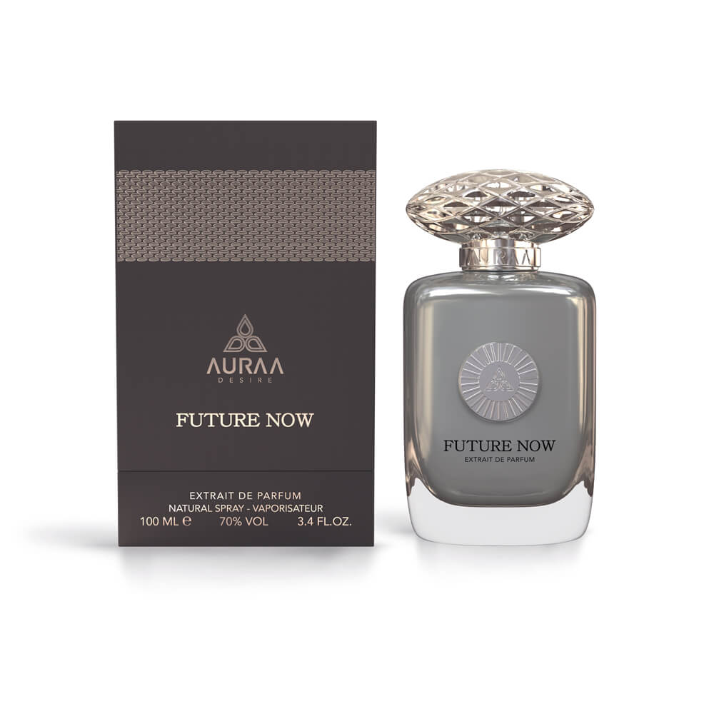 FUTURE-NOW-BOTTLE-BOX-1.jpg Future Now Extrait de Parfum 100ml Unisex Auraa Desire Inspired by Grand Soir Maison Francis Kurkdjian - Image 1