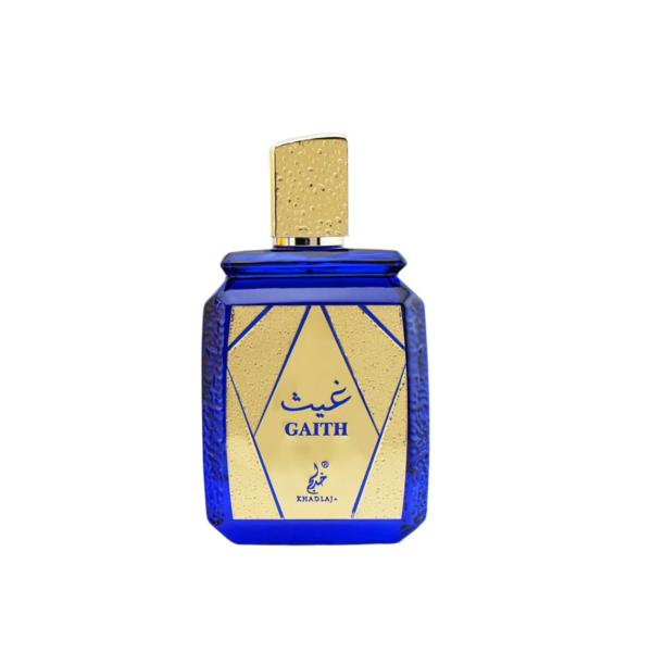 Gaith 100ml Eau de Parfum Spray by Khadlaj is a bold and adventurous scent for men. 
