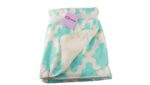 Luxury Soft Fur Back Blanket green chain Design