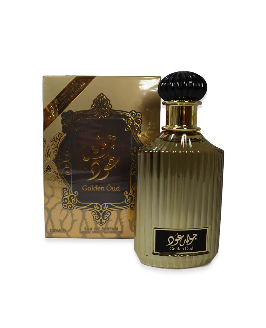 Golden-Oud-Asdaaf-by-lattafa-arabian-oud-perfume-arabic-oudh-best-arabic-perfume-for-ladies-arabian-oud-perfume-uk-fragrance-best-arabian-fragrance.jpg Golden Oud 100ml by Asdaaf | Perfume - Image 1
