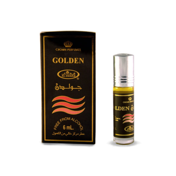 Golden 6ml Roll On by Al Rehab | Perfume Oil
