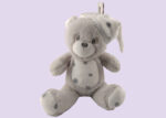 Grey Sleepy Bear Toy Blanket - Toy and Blanket Set - Image 3