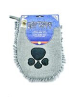 Superabsorbent Microfibre Pet Mitt by E&A distribution 22x18 cm Ultra Soft Quick - Image 2