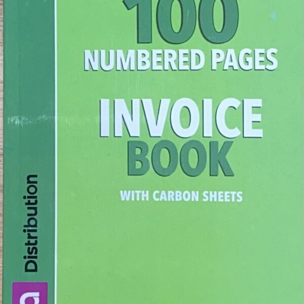 Invoice Book 100 Numbered Pages With Carbon Sheets Office Stationery