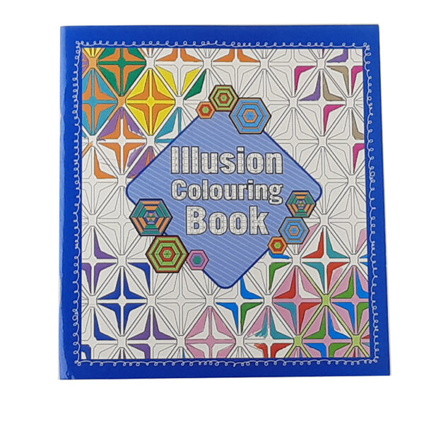Illusion Colouring Book