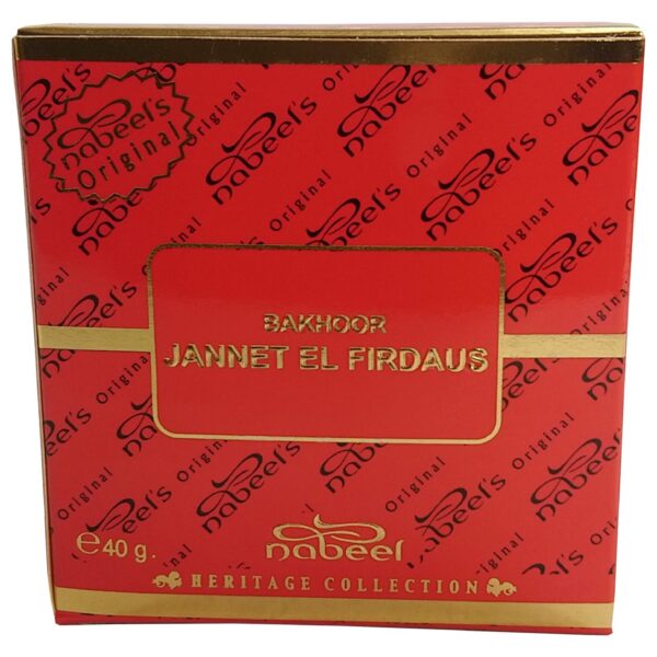 Bakhoor | Jannet El Firdaus 40g by Nabeel