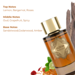 Jazzab Rose Gold 100ml Eau de parfum by French Arabian perfume - Image 4