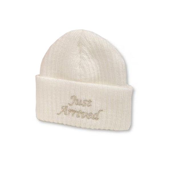 Newborn 'Just Arrived' Baby Beanie Hat