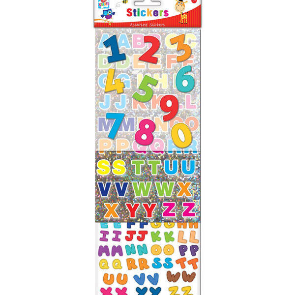 Kids Educational Stickers - Numbers & Letters | Stickers