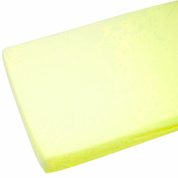 Cot Sheet | Lemon Plain Design