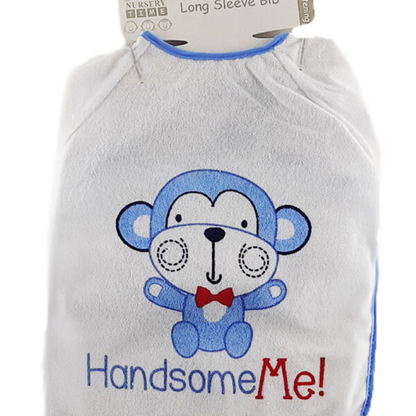 Long Sleeve Bib Monkey