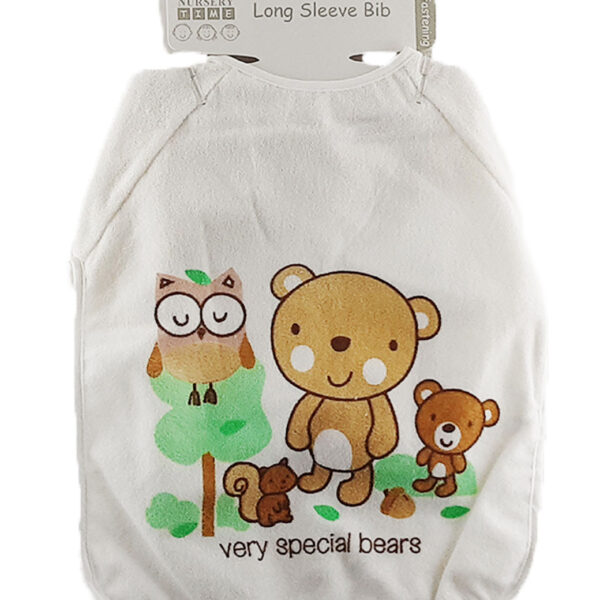 Long Sleeve Bib Bears