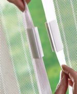 Home | Insect Door Screen 90x210cm | White Stripe - Image 2