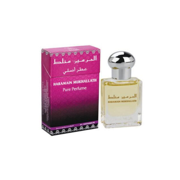 Mukhallath Perfume Oil 15ml By Al Haramain Arabian Fragrance For Women and Men