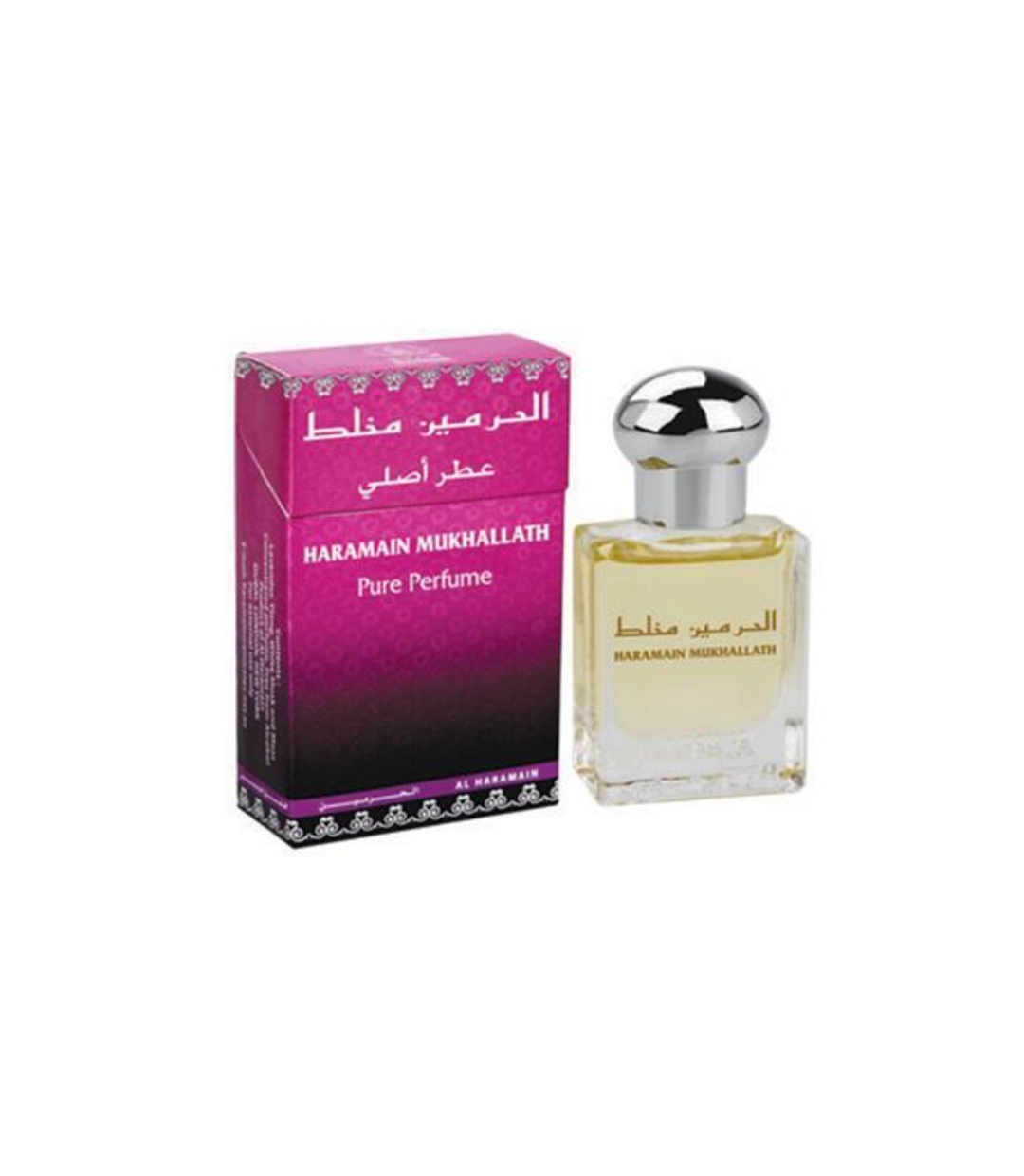 Mukhallath-perfume-attar-oil-by-Haramain-unisex-perfume-arabian-fragrance-perfume-for-women-2.jpg Mukhallath Perfume Oil 15ml By Al Haramain Arabian Fragrance For Women and Men - Image 1