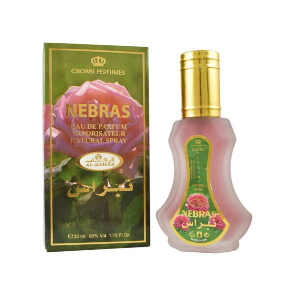 Nebras Perfume Spray 35ml by Al Rehab Arabic Arabian Fragrance