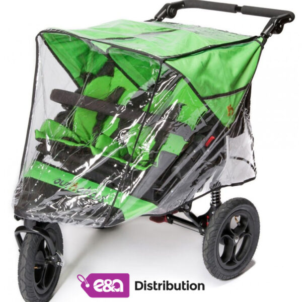 Nipper Double Pushchair Rain Cover