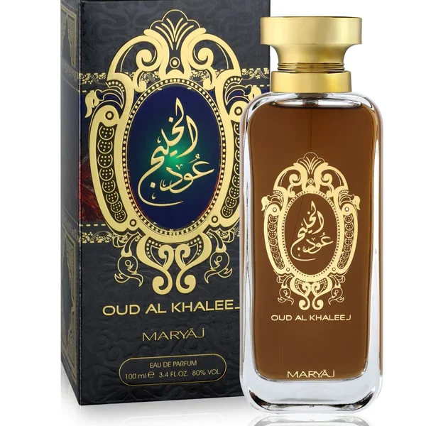 OUD AL KHALEEJ Perfume EDP 100ml For Him and Her Scipy Woody Fragrance by Maryaj Perfumes