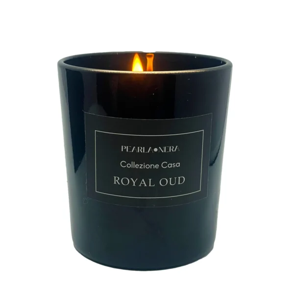 Royal Oud Scented Candle By Pearla Nera